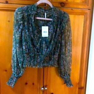 Free People Blouse Size Small NWT